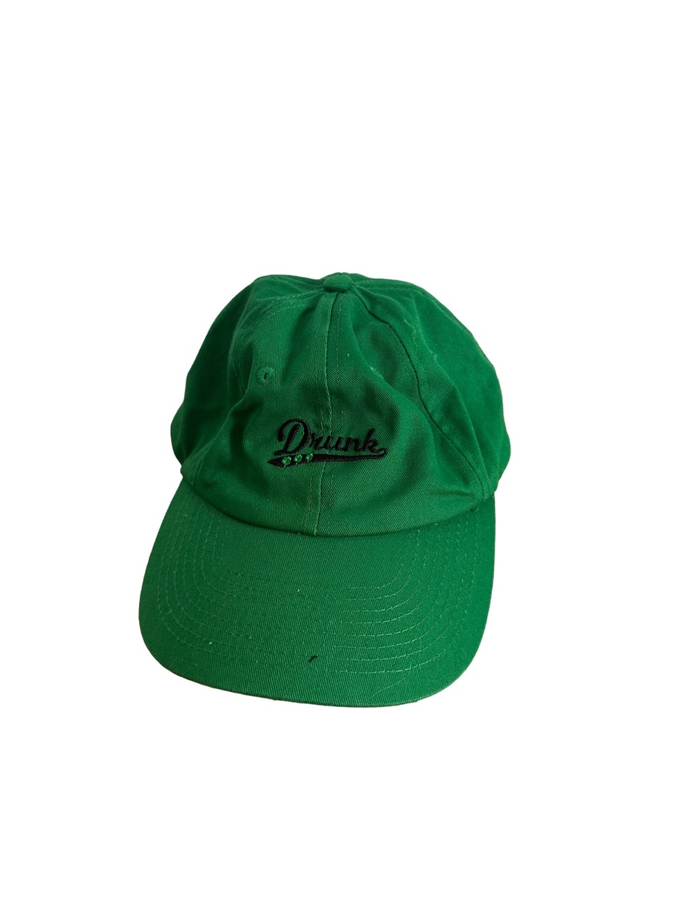 Spencer's Green "Drunk" Embroidered Baseball Cap